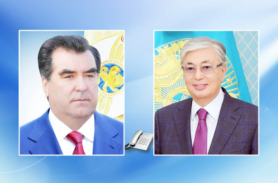 Суҳбати телефонӣ бо  Президенти Ҷумҳурии Қазоқистон Қосим–Жомарт Токаев