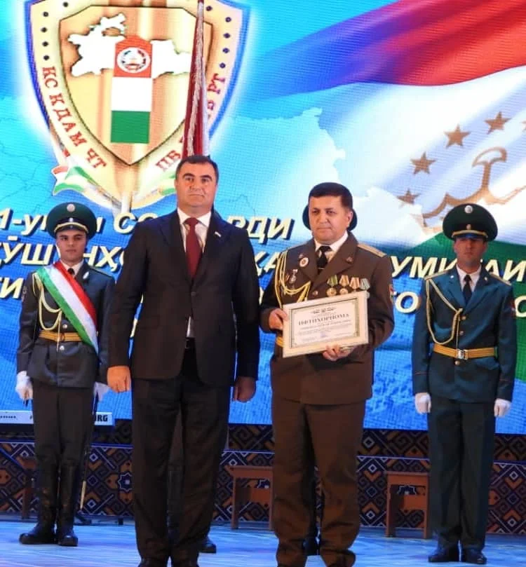 Дар ВМКБ 31-солагии Қӯшунҳои сарҳадӣ таҷлил шуд