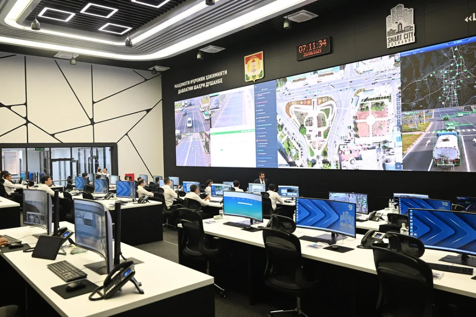 Ба истифода додани бинои КВД "Шаҳри ҳушманд (Smart city)"-и Мақомоти иҷроияи ҳокимияти давлатии шаҳри Душанбе