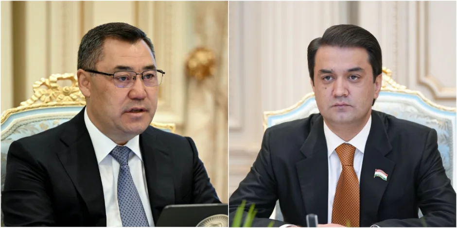 Мулоқоти Рустами Эмомалӣ бо Садир Жапаров