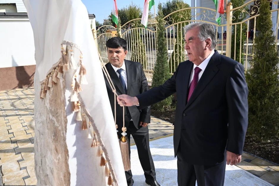 Ба истифода додани бинои нави Ҷамоати деҳоти Пушинг дар ноҳияи Данғара