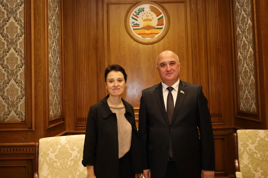 Мулоқоти Файзалӣ Идизода бо Элза Пинёл