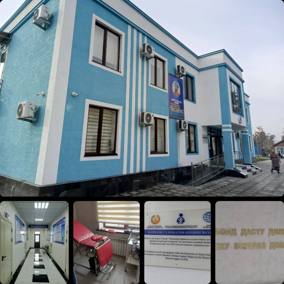 Бунёди бинои нави маркази саломатӣ дар Вахш