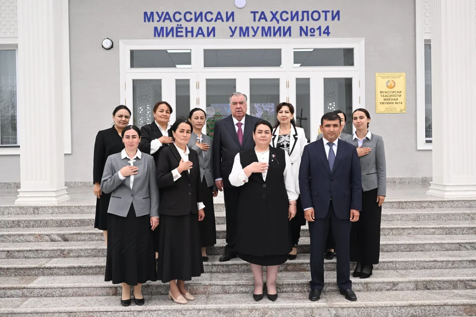 Ифтитоҳи Муассисаи таҳсилоти миёнаи умумии №14 дар ноҳияи Мастчоҳ